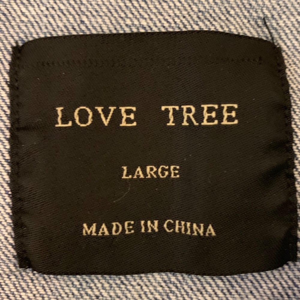 Distressed jean jacket - Picture 3 of 3